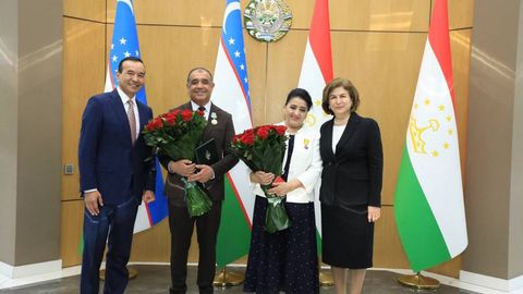 Ўзбекистон ва Тожикистон маданият вакиллари давлат мукофотлари билан тақдирланди