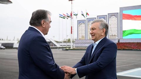 Эмомали Раҳмоннинг Ўзбекистонга давлат ташрифи ниҳоясига етди