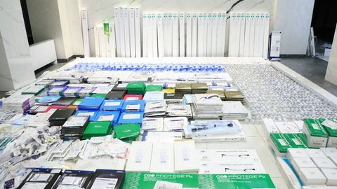 Тошкентда 1,1 млрд сўмлик ноқонуний тиббий буюмлар савдосига чек қўйилди