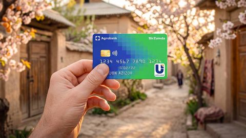 Агробанк нақдсиз тўловларга ўтиш доирасида бепул карта расмийлаштириш ва янги қулайликларни тақдим этади