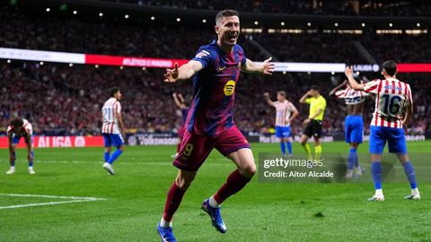 Ла Лига. “Барселона” меҳмонда “Атлетико”ни мағлуб этиб, “Реал” билан фарқни етти очкога етказди