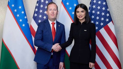 Saida Mirziyoyeva Vashingtonda Serjio Gor bilan uchrashuv o‘tkazdi