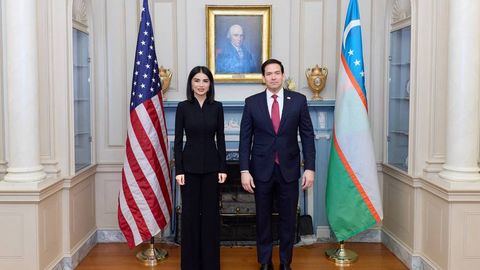 Саида Мирзиёева Вашингтонда АҚШ давлат котиби Марко Рубио билан учрашди