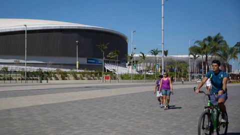 Рио-де-Жанейродаги Олимпия велодромида йирик ёнғин юз берди (видео)