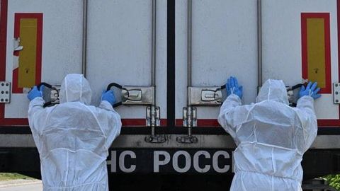 Россия ва Украина ҳалок бўлган ҳарбийлар жасадларини алмашди (видео)