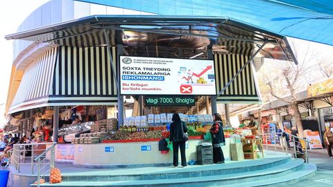 Toshkentdagi “Askiya” bozori vaqtincha yopildi