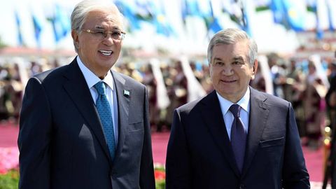 Касым-Жомарт Токаев прибыл в Бухару (фото)