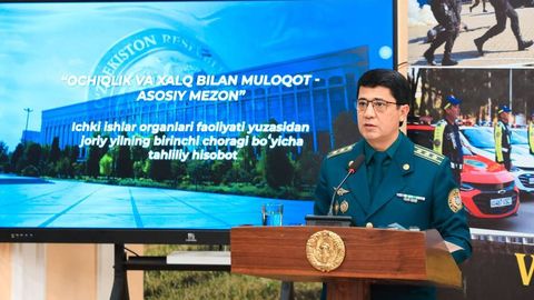 “ИИБ ходимлари 2026 йилда 36 та жиноят содир этган” — Ички ишлар вазири ўринбосари