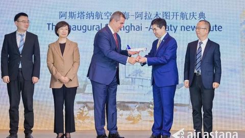 Air Astana launches direct Almaty–Shanghai route to boost connectivity