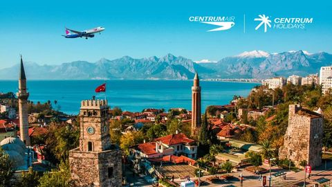 Centrum Holidays Centrum Air рейсларида Анталияга тўғридан тўғри парвозли турларни йўлга қўймоқда