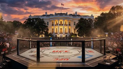 UFC Oq uydagi turnir uchun million dollarlik bonus joriy etdi