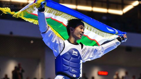 Ёсинбек Одилов стал чемпионом мира по таэквондо среди юниоров
