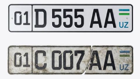 Ўзбекистонда шикастланган авторақамни энди онлайн алмаштириш мумкин