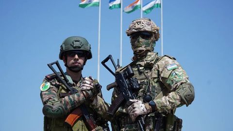 Ўзбекистон ва Ҳиндистон ҳарбийлари иштирокида ўқув машғулотлари бошланди