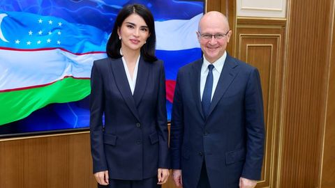 Saida Mirziyoyeva Rossiya Prezidenti administratsiyasi rahbarining birinchi o‘rinbosari bilan uchrashuv o‘tkazdi
