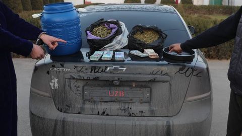 Сурхондарёда 112 млн сўмлик марихуана сотаётган шахслар ушланди