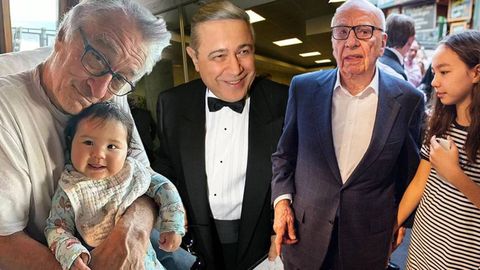 Hechdan ko‘ra kech yaxshi: keksayganda ota bo‘lgan mashhurlar (foto)