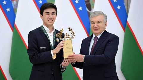 Sindarov’s victory highlights Uzbekistan’s growing chess standing as Mirziyoyev honors champion