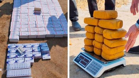 Farg‘onada chegara hududidan 55 kg giyohvandlik vositasi topildi