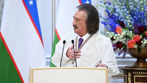 Фаррух Закиров получил орден от президента Казахстана