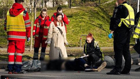 Неизвестный устроил стрельбу в Киеве: есть погибшие (видео)