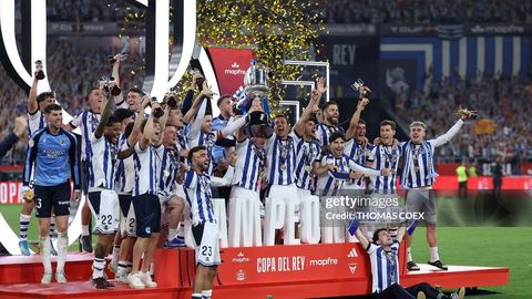 “Real Sosyedad” o‘z tarixida uchinchi bor Ispaniya Kubogini qo‘lga kiritdi