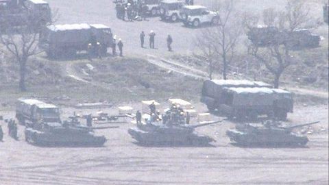 Yaponiya poligonida portlash: harbiylar orasida qurbonlar bor