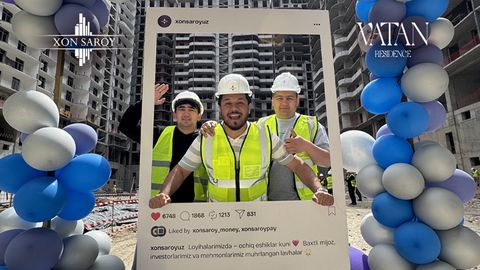 Xon Saroyʼнинг “Ватан” лойиҳаси қандай қуриляпти?