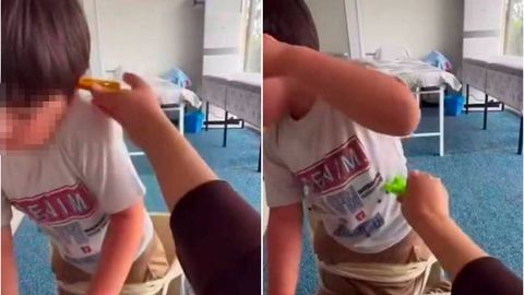 Toshkentda defektolog yosh bolaga jismoniy tazyiq o‘tkazdi (video)