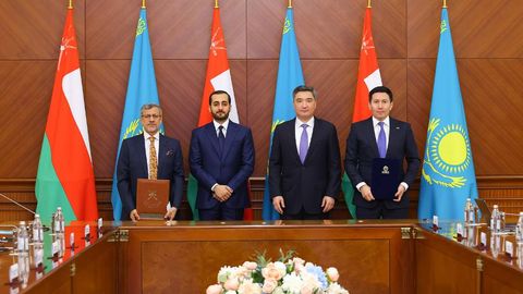 Kazakhstan, Oman sign investment cooperation agreement to strengthen trade and joint projects