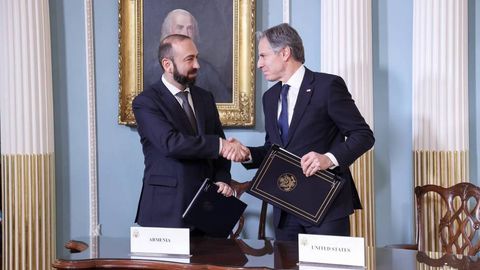 AQSH va Armaniston strategik sheriklik bitimini imzoladi