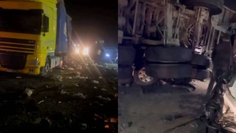 В Ангрене грузовик столкнулся с 4 автомобилями: есть погибшие и пострадавшие