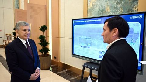 Президент Фарғона халқаро аэропортини ривожлантириш концепцияси билан танишди