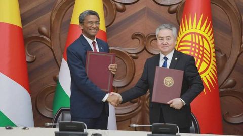 Kyrgyzstan, Seychelles sign visa-free agreement for short-term visits