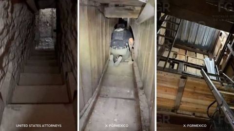 Мексика ва АҚШни боғловчи ерости туннели аниқланди (видео)