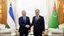 Uzbekistan-Turkmenistan trade reaches $600mn since start of 2025 as Mirziyoyev, Berdimuhamedow meet in Turkmenbashi&nbsp;