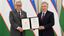 Uzbekistan’s President Mirziyoyev receives World Taekwondo’s highest Honor and Glory Order