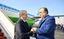 Shavkat Mirziyoyev amaliy tashrif bilan Tojikistonga yetib bordi (foto)