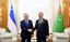 Uzbekistan-Turkmenistan trade reaches $600mn since start of 2025 as Mirziyoyev, Berdimuhamedow meet in Turkmenbashi&nbsp;
