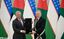Uzbekistan&rsquo;s president receives Jordan&rsquo;s highest decoration &lsquo;An-Nahda&rsquo; order during King&rsquo;s state visit&nbsp;
