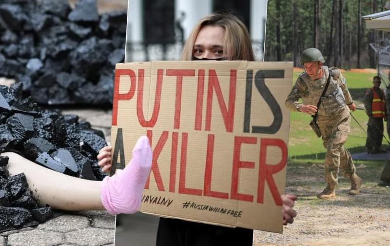 “Qotil” Putin, AQSh bazasidagi o‘zbek askari, ikki boshli buzoqcha. 22-aprel suratlari