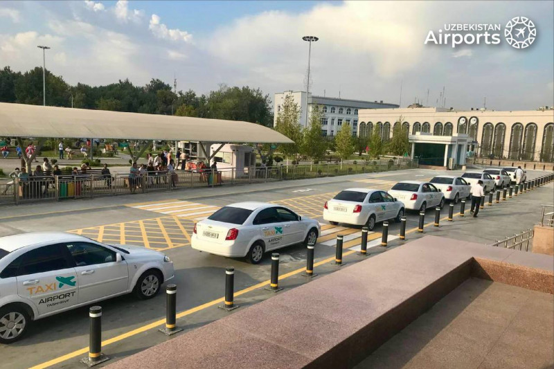 Tashkent International Airport offers first airport taxi service