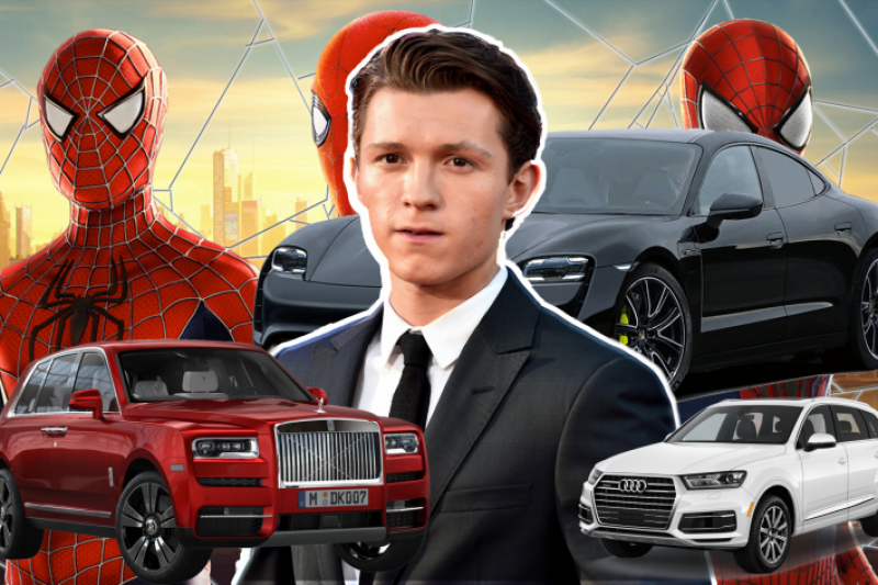 O‘rgimchak odamning garaji: Tom Holland qanday mashinalarni afzal ko‘radi? (foto)