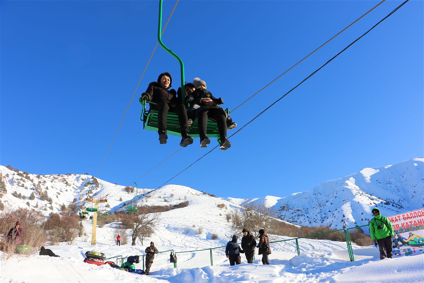 Горные лыжи Узбекистан Чимган