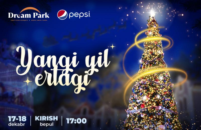 Dream Park — G‘afur G‘ulom nomidagi istirohat bog‘i sizni Yangi yil dasturiga taklif etadi!