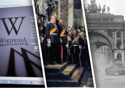 Versal saroyida Germaniyaning imperiya deya e’lon qilinishi, yorib o‘tilgan Leningrad qamali va bir kunga ishlamay qolgan Wikipedia. Kun xronologiyasida 18-yanvar