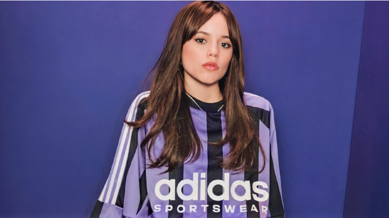 “Uenzdey” seriali yulduzi Jenna Ortega Adidas brendi elchisi etib tayinlandi