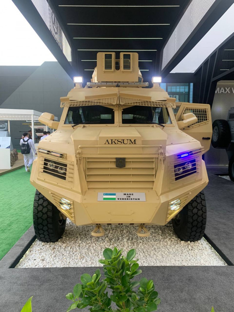 Uzbek LAVs’ blaze trail at IDEX - 2023 military exhibition