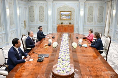 Shavkat Mirziyoyev Fransiya prezidentining maslahatchisini qabul qildi