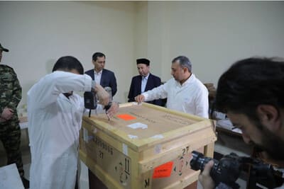 “Katta Langar Qurʼoni” sahifalari Parijdan Toshkentga yetib keldi (foto)